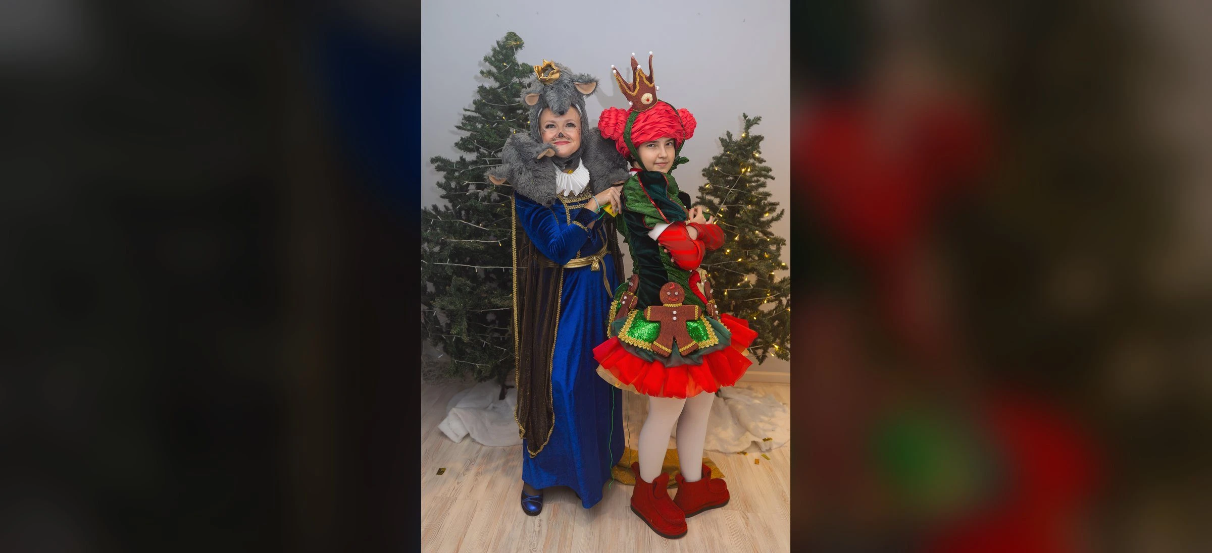 Мышиный король и маленькая гостья праздника